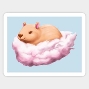 Flying Guinea Pig Sticker